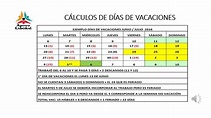 Calculo Dias De Vacaciones En Excel - Printable Templates Free