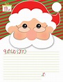 Free Printable: Carta para santa! | Christmas frames, Arts and crafts ...