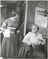 Carol Haney and Reta Shaw in the stage production The Pajama Game ...