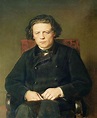 Portrait of the Composer Anton Rubinstein, 1870 - Vasily Perov ...