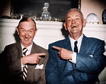 Laurel and Hardy 1956, last photo of them taken together. | Laurel and ...