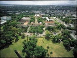 Vista aérea de la Universidad de Puerto Rico Río Piedras Campus ...
