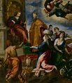 The Doge Francesco Venier presented to Venice — Palma il Giovane ...