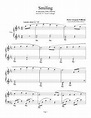Smiling - Harry Gregson Williams | Piano Plateau Sheet Music | Williams ...