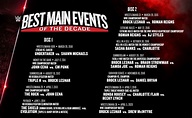 WWE: Best Main Events of the Decade 2010-2020 [DVD]: Amazon.co.uk: The ...