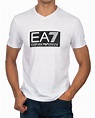 Camiseta Emporio Armani EA7 - Blanco Cuello de Pico | Emporio armani ...