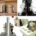 Stylish Yet Witty Bookends - At Home with Kim Vallee