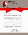 Free Printable Letter From Santa Claus - Printable Template Free