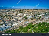 Aerial View Victorville California Along Historic Stock Photo ...