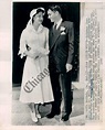 Joan Leslie wedding 1950 to Dr William Caldwell | Old hollywood wedding ...