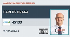 Carlos Braga 45133 PSDB Candidato a Deputado Estadual de Pernambuco