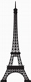 Eiffel Tower Landmark Clip art - Eiffel Tower Silhouette PNG Clip Art ...