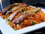 Jollof Rice With Grilled Chicken.. | Jollof rice, Chicken recipes ...