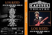 LOU REED Live At The Capitol Theatre, Passaic, NJ 05-25-1984 DVD ...