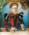1577 Duchess Dorothea Ursula of Württemberg attributed to Eberhard von ...