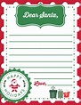 Dear Santa: Letter Template {free printables!} | 2020