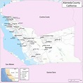 Alameda County Map, California | Cities in Alameda Country, Places to ...