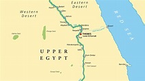 El río Nilo en Egipto