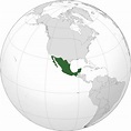 Location of the Mexico in the World Map