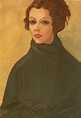 Portrait of Balieva - Komissarghevskaia, c.1925 - Serge Sudeikin ...