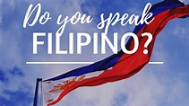 Philippines Official Languages Filipino - About Philippines: Languages ...