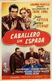 Caballero sin espada (1939) - Pósteres — The Movie Database (TMDB)