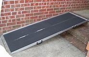 7' Trifold Aluminum Portable ramp - HomeAccessProducts.com