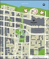 Windsor downtown tourist map