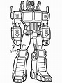 Transformers (Superhéroes) – Page 7 – Dibujos para Colorear e Imprimir ...