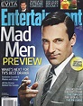 Entertainment Weekly Magazine Mad Men Evita Mike Nichols Adam Scott ...
