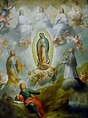 Alegoria Guadalupana-Miguel Cabrera | Virgen de guadalupe mexico ...
