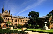 Adelaide - Universität Von Adelaide Stockbild - Bild von universität ...