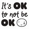 Not okay PNG Designs for T Shirt & Merch