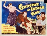 Gunfire at Indian Gap 1957 U.S. Half Sheet Poster - Posteritati Movie ...