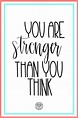 Inspirational Quote Printable that you can print at home! Digital ...