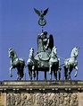 the quadriga on the Brandenburger Tor by Johann Gottfried Schadow,1793 ...