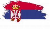 Free Serbia flag in grunge style 12025071 PNG with Transparent Background