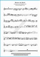 Music score of Boléro by Ravel - Free sheet music for sax