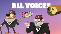 The Many Voices Of Alex Hirsch - YouTube