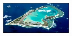 Large air photo map of Wake Island | Wake Atoll | Oceania | Mapsland ...