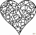Free Heart Coloring Pages Printable
