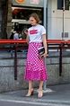 Let the Pink Pop: The Best Rosy Street Style | Moda, Moda para mujer y Ropa