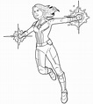 Dibujos de Capitana Marvel Carol Danvers para Colorear para Colorear ...