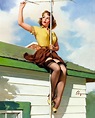 See vintage calendar girls & pin-ups from the '40s & '50s - plus meet ...