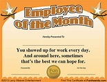 Funny Employee Of The Month Quotes. QuotesGram