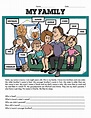 family interactive worksheet - family worksheet | what is a family ...