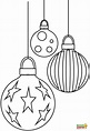 20+ Christmas Drawings To Color : Free Coloring Pages