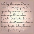 Carta a Dios. | Powerful words, Me quotes, Quotes about god