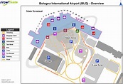 Bologna - Bologna / Borgo Panigale (BLQ) Airport Terminal Map ...