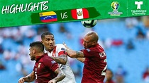 Venezuela vs. Perú: 0-0 Goals & Highlights | Copa América | Telemundo ...